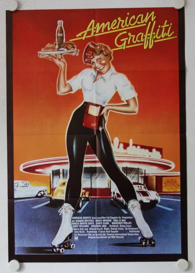 American Graffiti originales deutsches Filmplakat